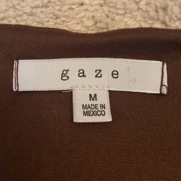 brown tank crop top, size medium - Picture 2 of 4